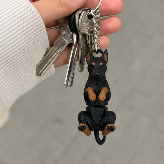 Doberman Brelok