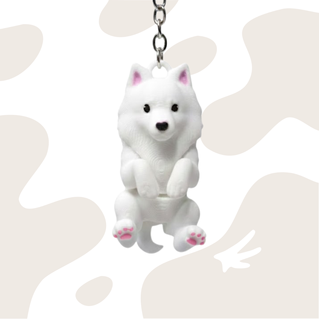 Samoyed Brelok