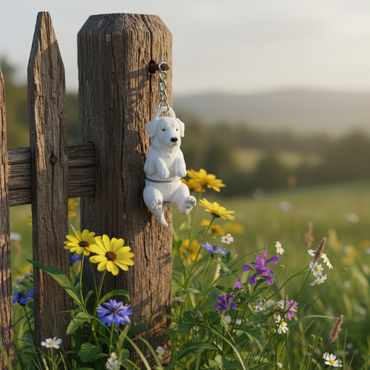 Brelok Owczarek Podhalański 3D – Idealny dla miłośników psów