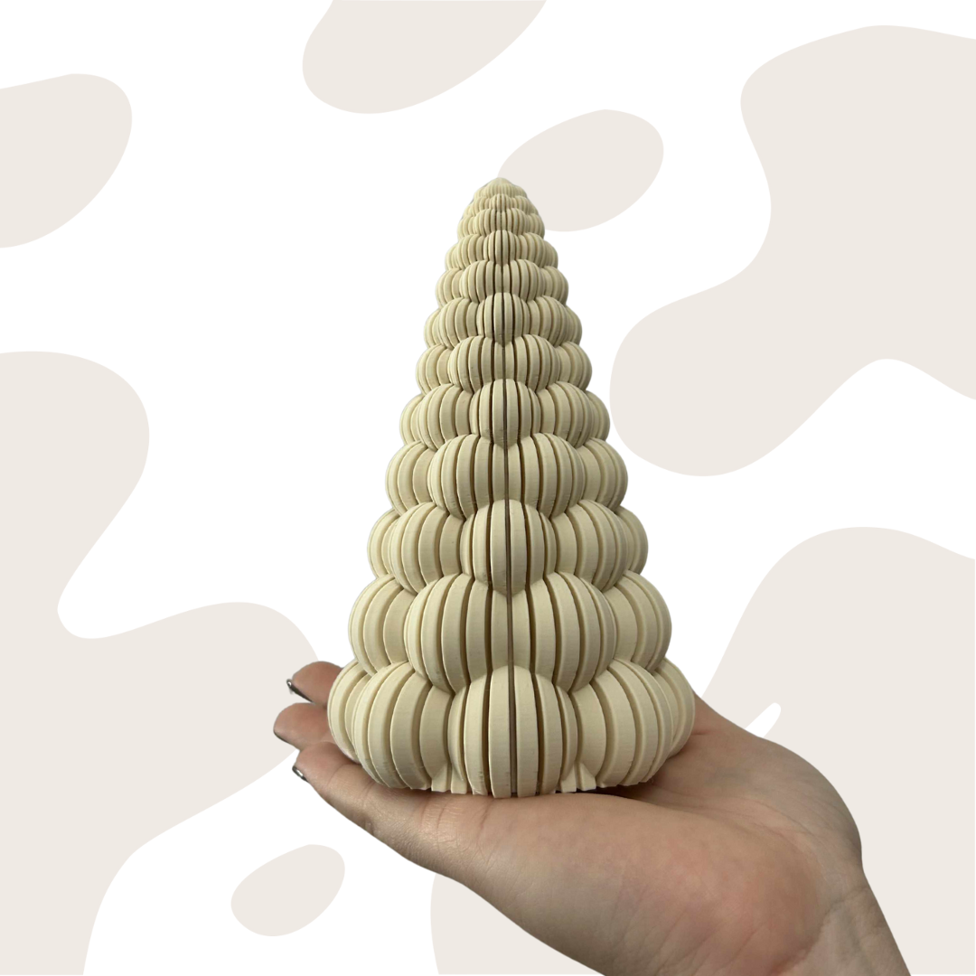 Choinka Bąbelkowa Beżowa