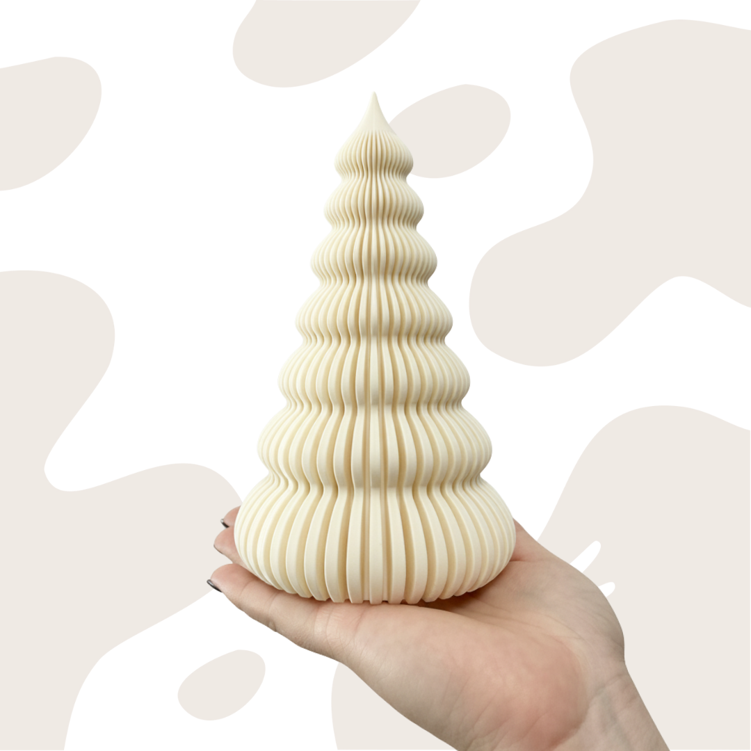 Zestaw Choinek Beżowy