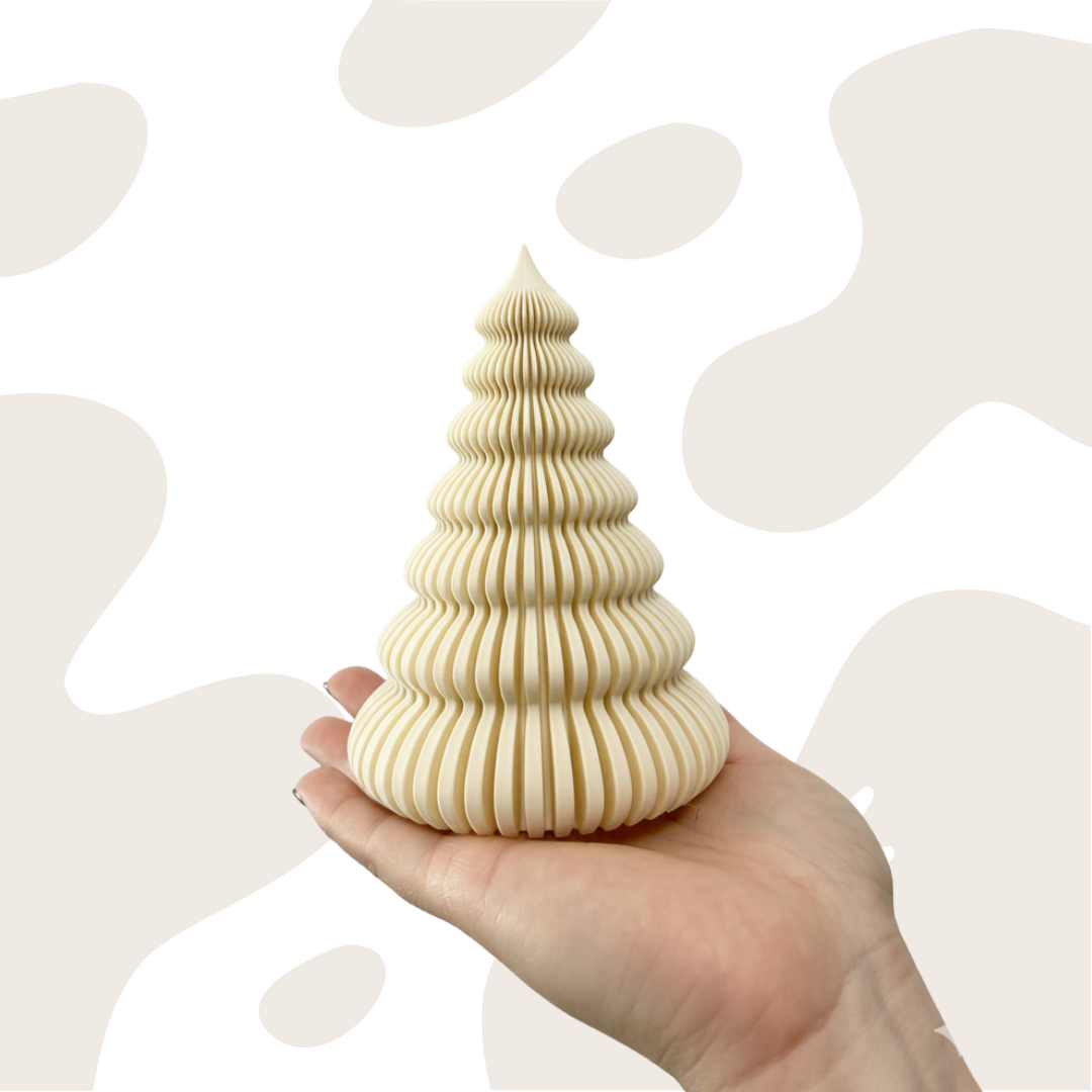 Zestaw Choinek Beżowy