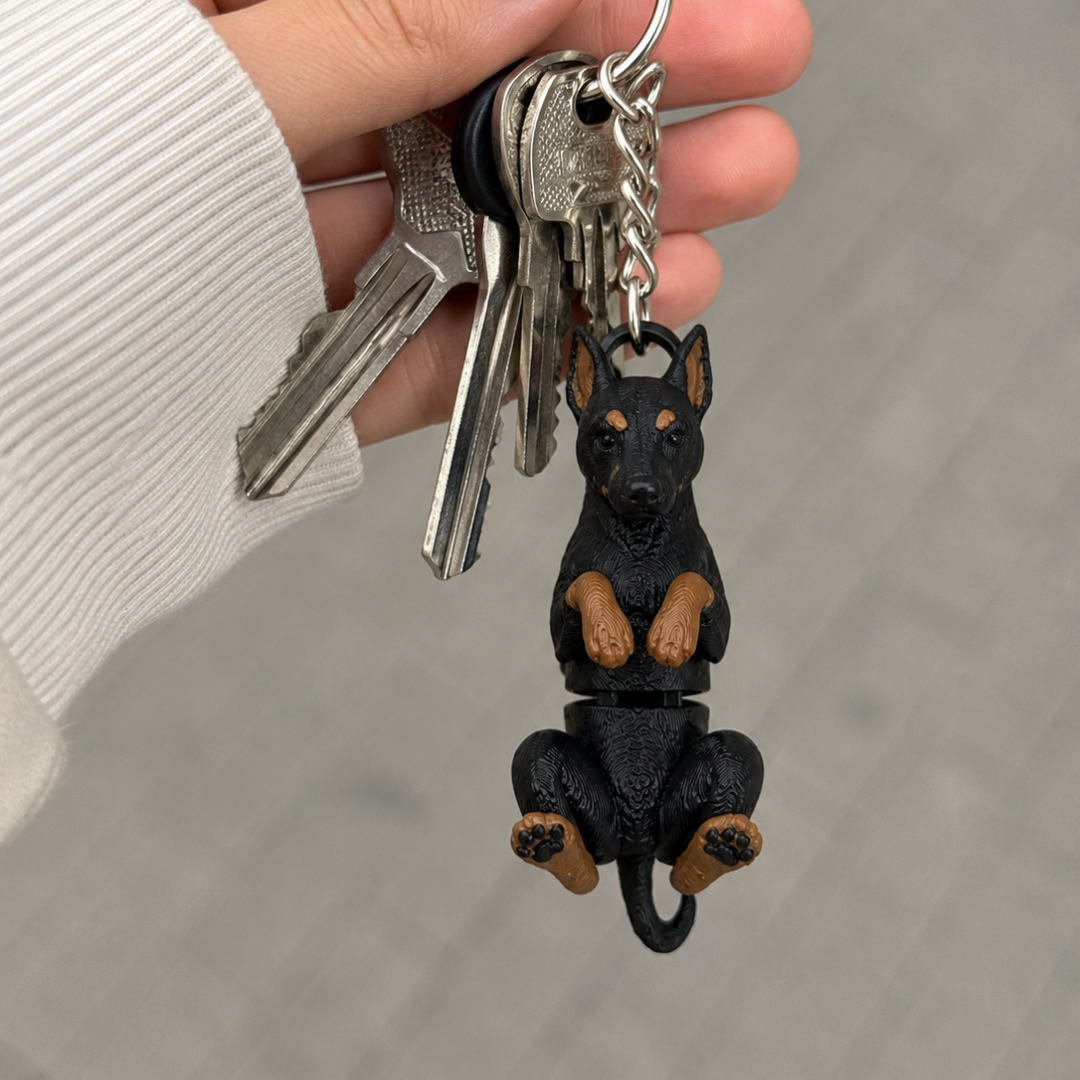 Doberman Brelok