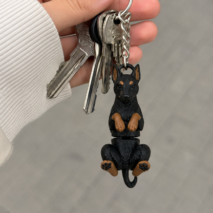 Doberman Brelok