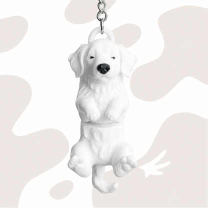 Golden Retriever Brelok