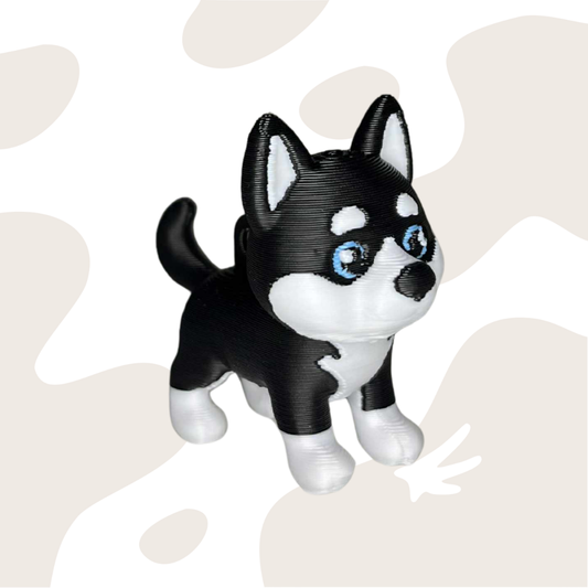 Husky Puppy Brelok