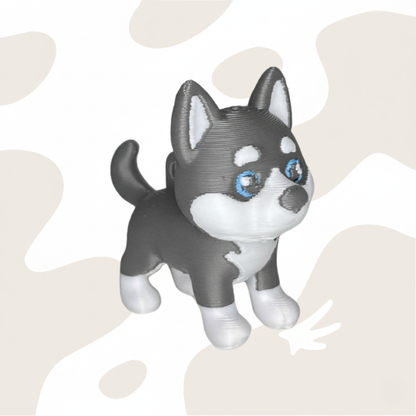 Husky Puppy Brelok