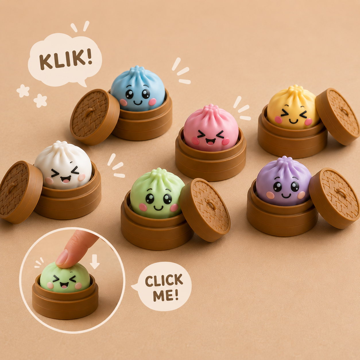 Pierożek Kliker - Dumpling Clicker Mystery Box